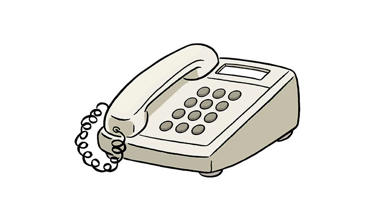 Ein Telefon