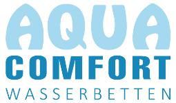 Schriftzug Aqua comfort Wasserbetten